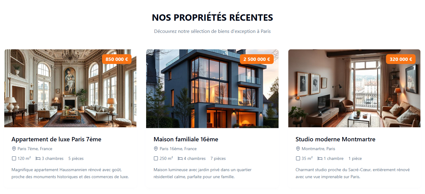 Site Immobilier