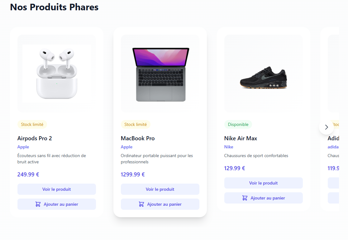 E-commerce sur mesure